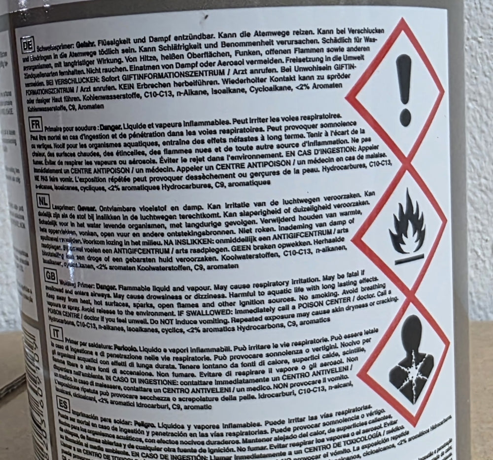 Schweiß-Primer Grundierlack L208 (500ml)