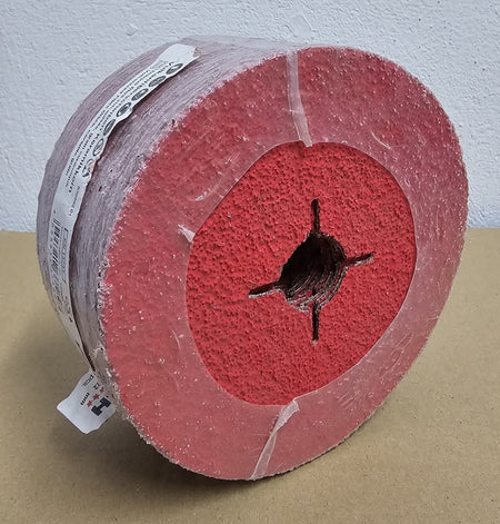 25x Vulkan-Fiberscheibe Keramikkorn (Ø 125mm P36)