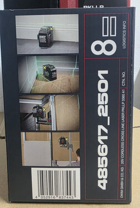 PARKSIDE 20V Akku-Kreuzlinienlaser 'PKLLP 3360 A1' Solo