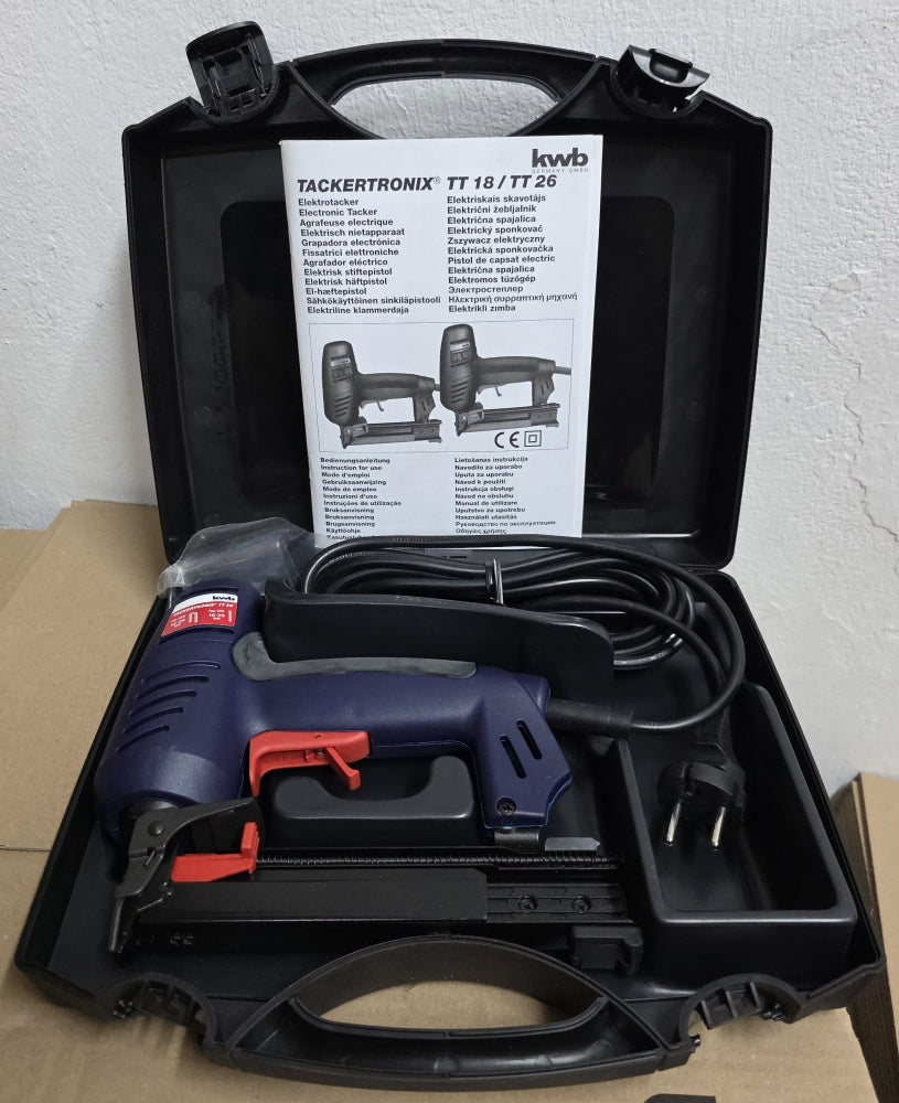KWB Elektrotacker 'Tacker-Tronix TT 26' im Koffer