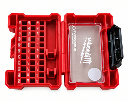 MILWAUKEE Leerbox für Bits (unbestückt, inkl. Gürtelclip)