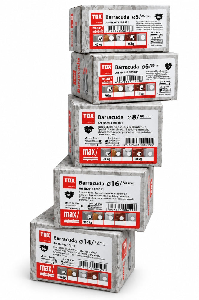 TOX Spreizdübel 'Barracuda' [zum auswählen]