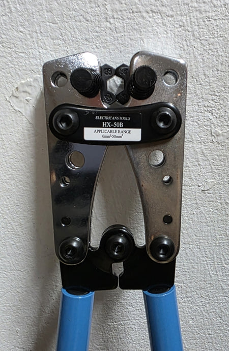 Rohrkabelschuh-Zangen Set (60-teilig, 6-50mm²)
