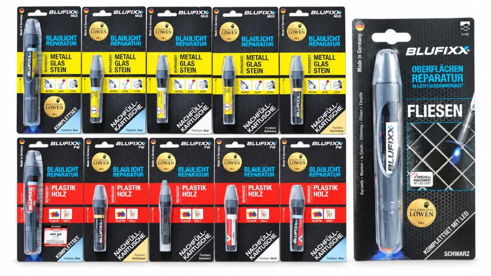 BLUFIXX Blaulicht Smart-Repair Set / Nachfüllkartusche