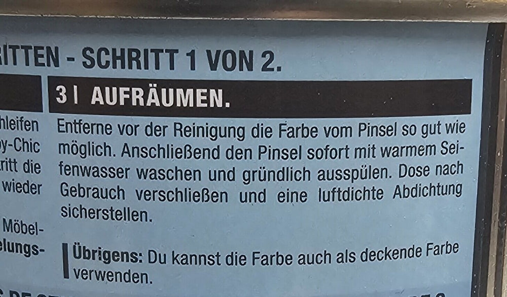 BONDEX Kreidefarbe (500ml) Farbe wählbar