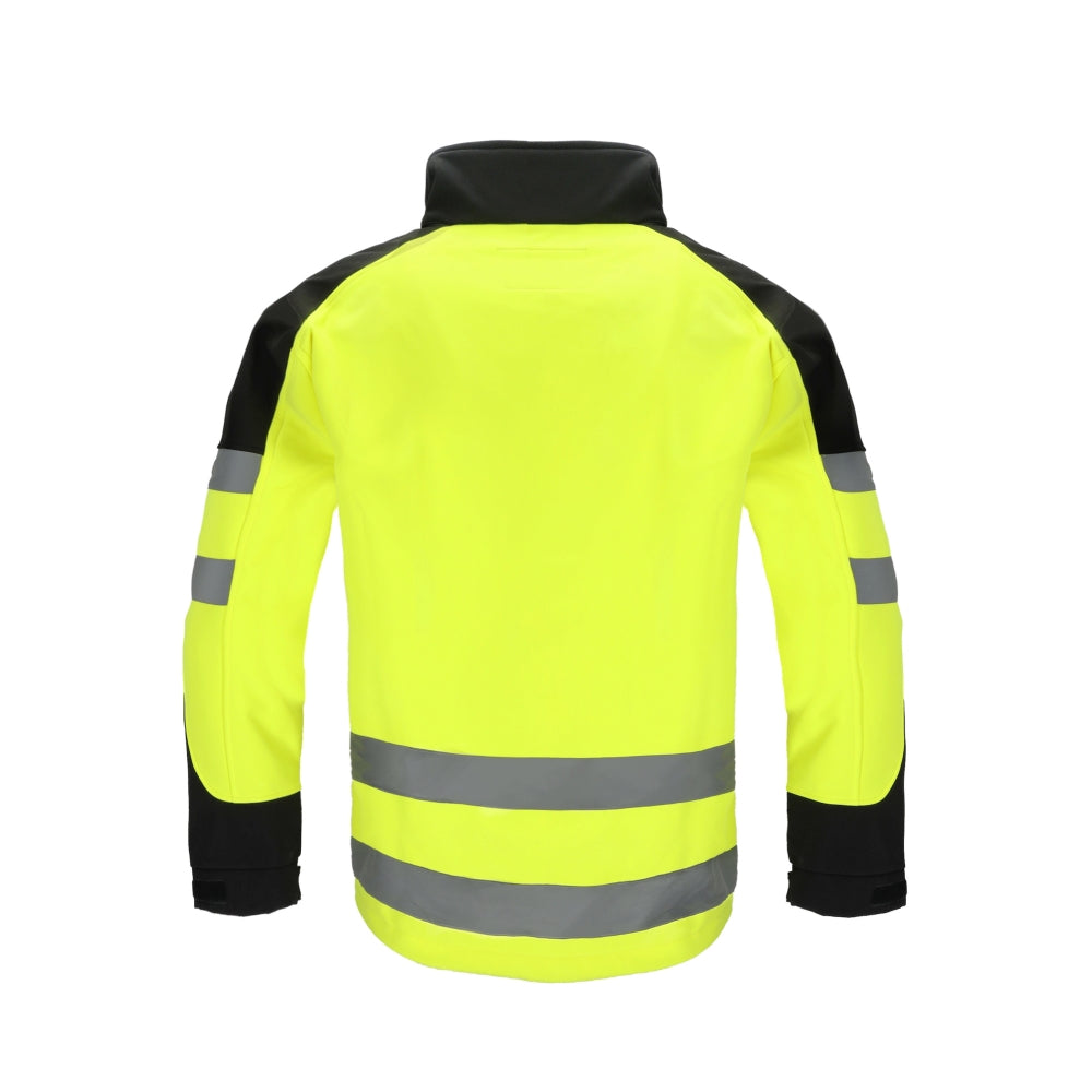 Warnschutz Softshelljacke 'Sniper' (gelb) [Gr. wählbar]
