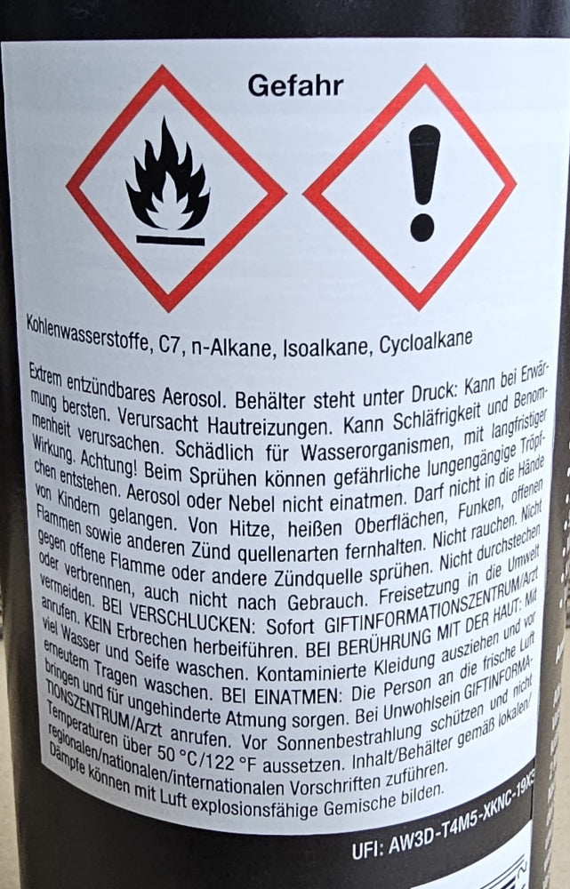 Kettenspray Sprühfett für Fahrrad und Motorrad (400ml)