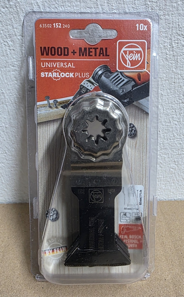 10x FEIN Tauchsägeblatt 'E-Cut Universal' (60 x 44mm)
