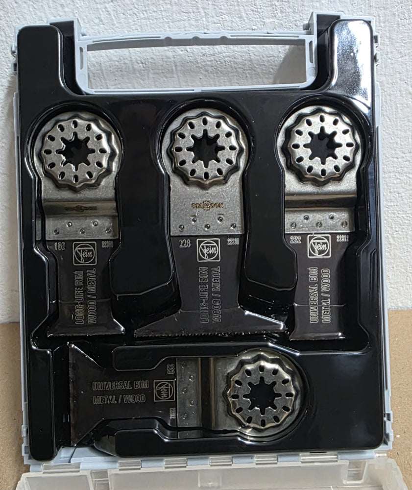 FEIN Starlock Tauchsägeblatt Set (6-teilig) für Holz & Metall