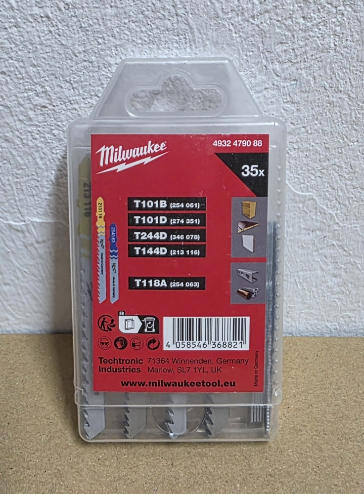 MILWAUKEE Stichsägeblatt Set (35-teilig) 