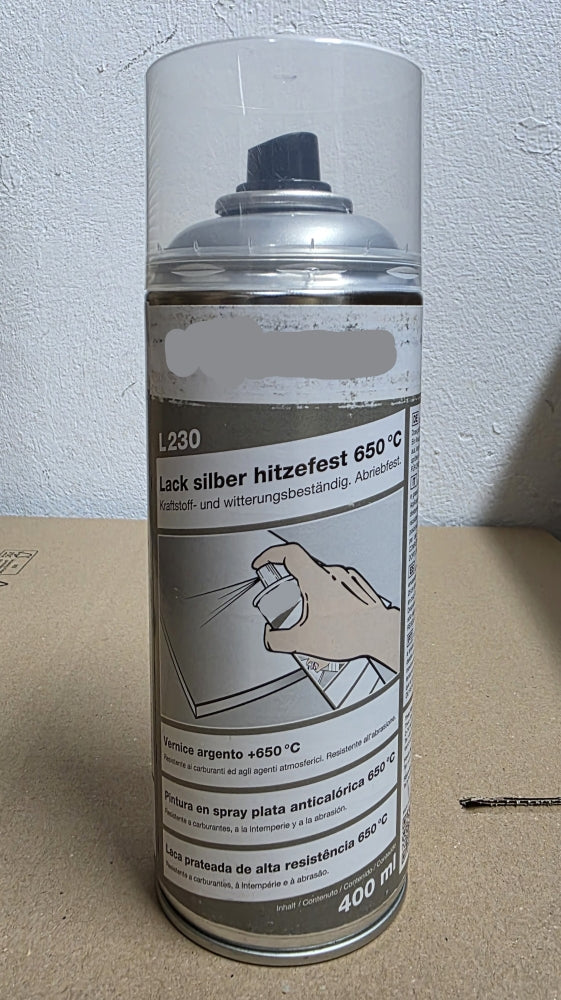 Lack hitzefest silber Spray (400ml) L230