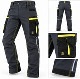 PROCERA Stretch-Arbeitshose 'ZICO' 4-Wege-Stretch Anthrazit [Gr. wählbar]