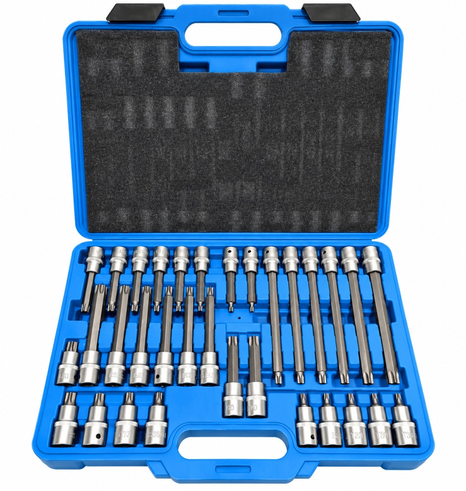 Torx Steckschlüssel Satz (1/2 Zoll, 32-teilig)
