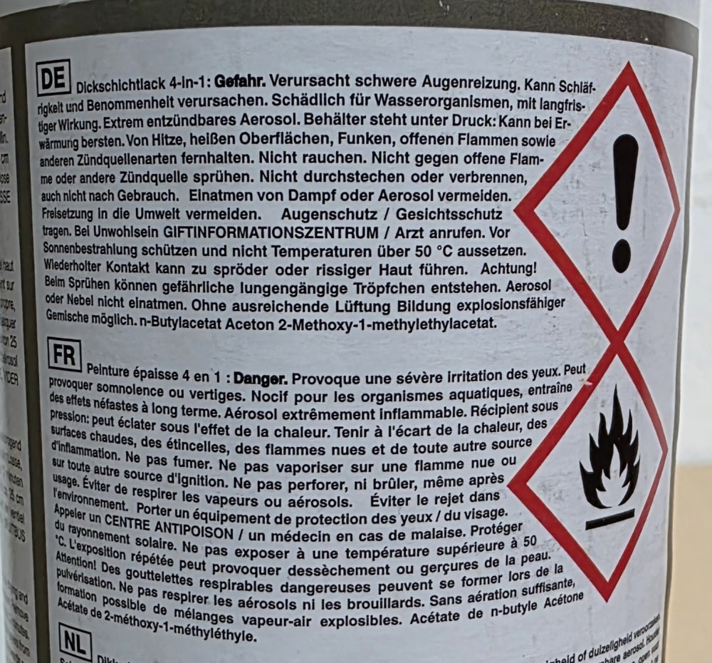 Sprüh-Dickschichtlack DB 7350 Novagrau (400ml) L226
