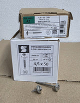 200x Spenglerschrauben Edelstahl A2 [Größe wählbar]