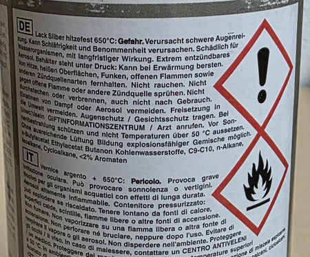 Lack hitzefest silber Spray (400ml) L230