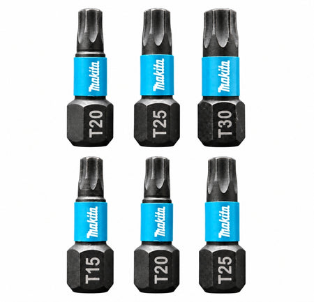 MAKITA Impact Bitsatz Torx kurz (6-teilig)