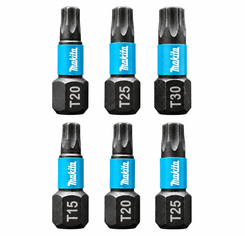 MAKITA Impact Bitsatz Torx kurz (6-teilig)