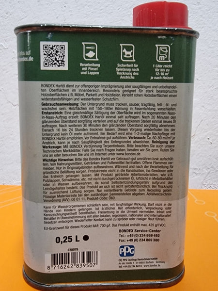 BONDEX Hartöl (250ml)