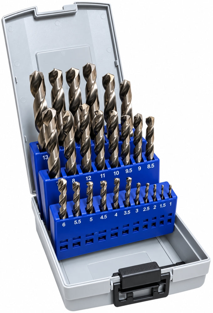KWB HSS-G Metallbohrer-Satz (25-teilig, 1–13 mm) 205730