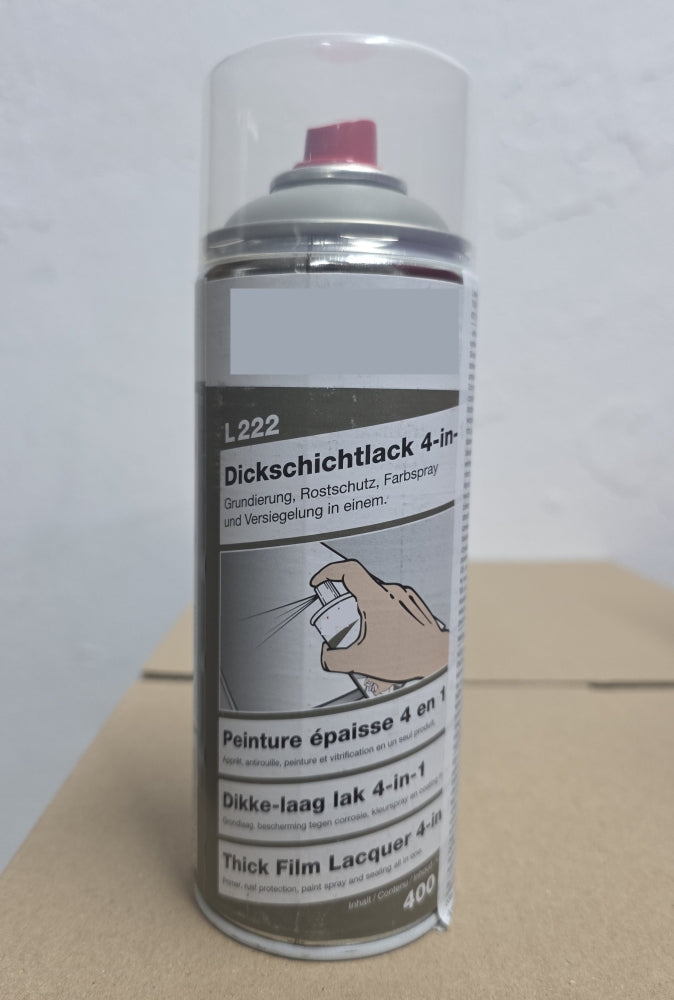Sprüh-Dickschichtlack RAL 7030 Steingrau (400ml) L222