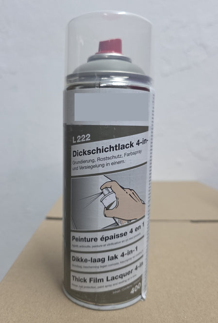 Sprüh-Dickschichtlack RAL 7030 Steingrau (400ml) L222
