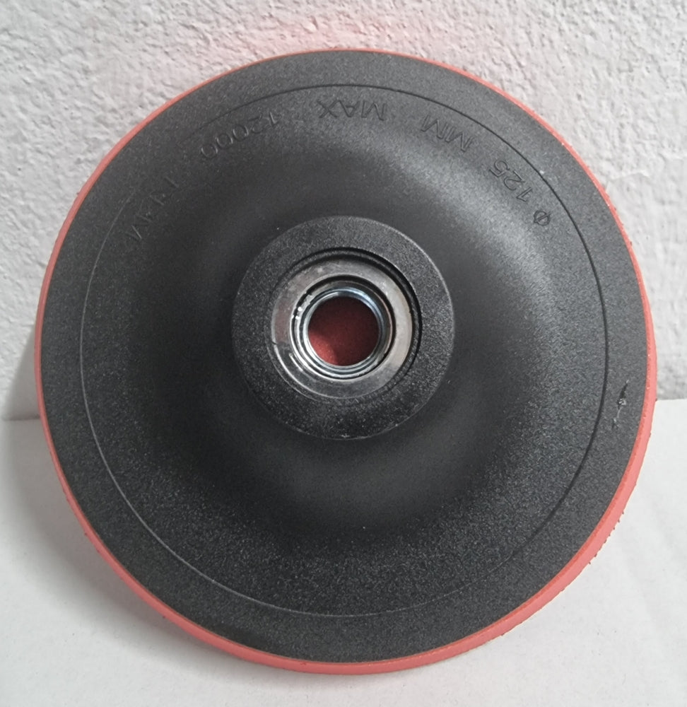Schleifteller mit Klett M14 (Ø 125mm)