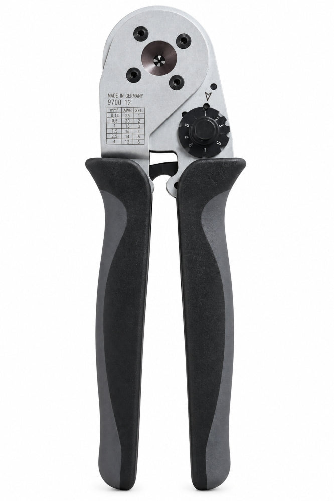 KNIPEX Vierdorncrimpzange für DT-Kontakte 230mm (975267DT)