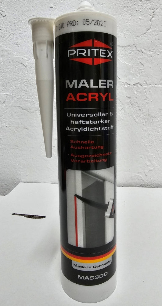 PRITEX Maleracryl weiß (300ml)