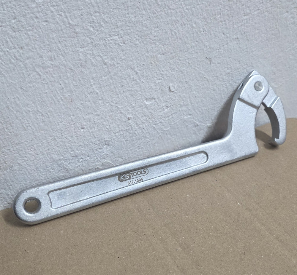 KS TOOLS Gelenk-Hakenschlüssel mit Nase (50-120mm)