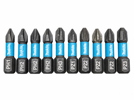 MAKITA Impact Bitsatz Kreuz (10-teilig)