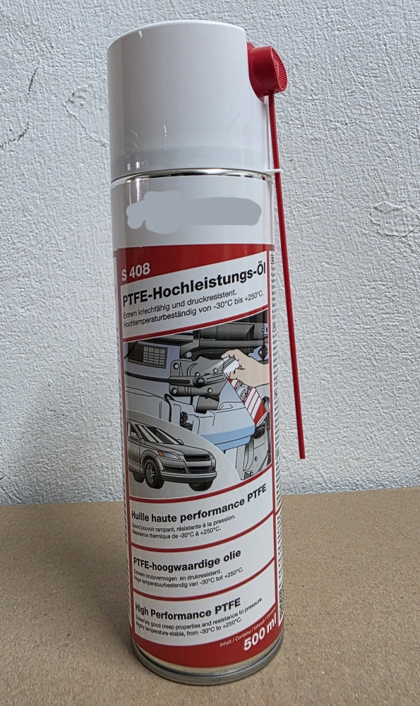 PTFE-Hochleistungsöl Spray S408 (500ml)