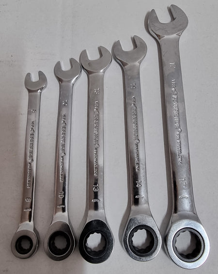 Ratschen-Ringmaulschlüssel Satz (5-teilig, 8-17mm)