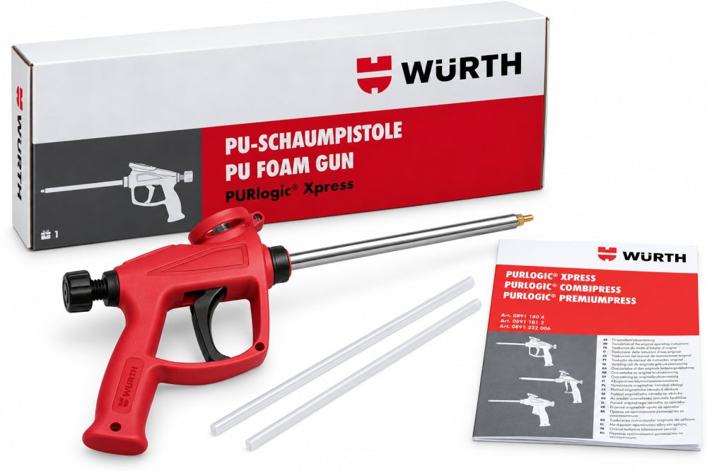 WÜRTH 1K-Schaumpistole 'Purlogic Xpress'
