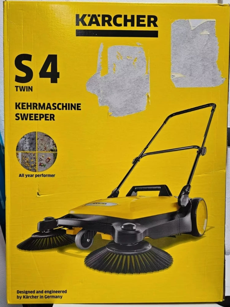 KÄRCHER Hand-Kehrmaschine 'S4 Twin' (68cm) NEU