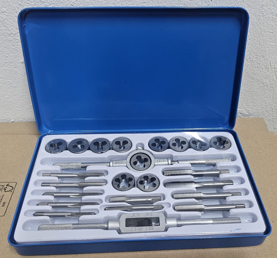BEAST Gewindebohrer & Schneideisen Satz (24-teilig, M5-M12)