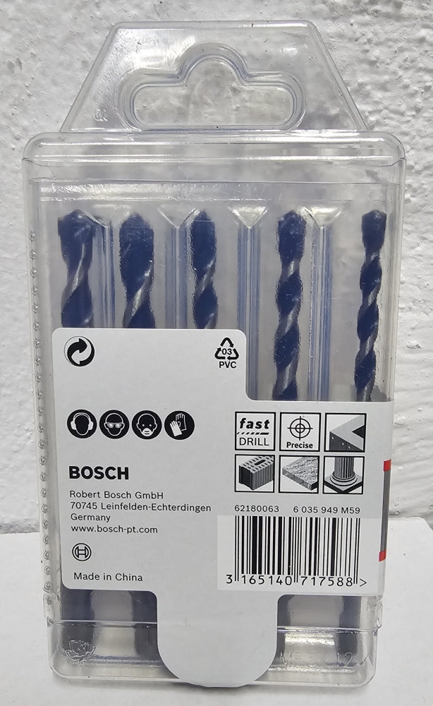 BOSCH CYL-5 Steinbohrer Satz (5-teilig, Ø 5 6 8mm)