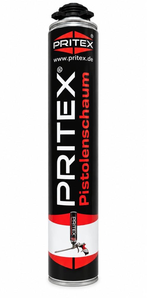 PRITEX Pistolen-Bauschaum 'BSPS750' 1K-PU-Montageschaum (750 ml)  / (Art) 1x 750ml