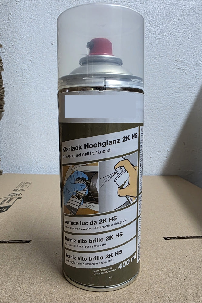 Klarlack-Spray Hochglanz 2K HS (400ml) 