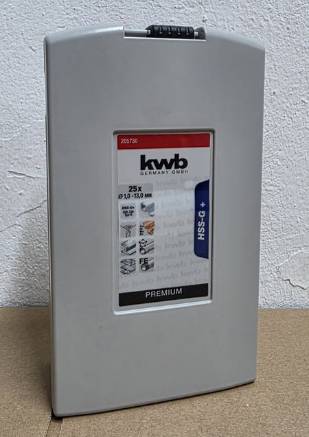KWB HSS-G Metallbohrer-Satz (25-teilig, 1–13 mm) 205730