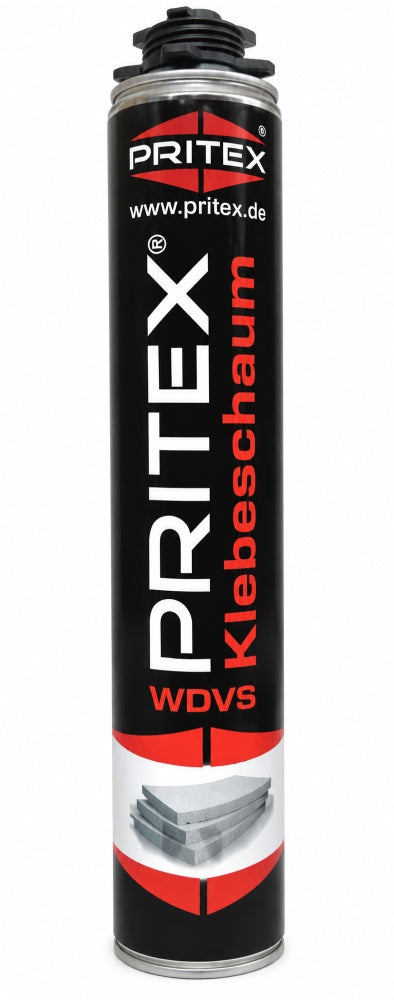 PRITEX WDVS Klebeschaum B1 750 ml (PU-Pistolenschaum, Dämmstoffkleber) 510033537