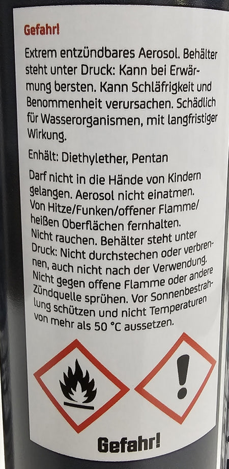 3x Motor-Starthilfespray (400ml) 