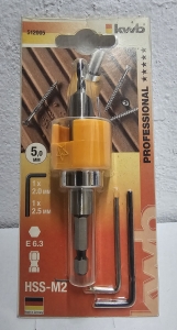 KWB-Hartholzbohrer--5-mm-aus-HSS-M2-mit-Senker-und-verstellbarem-Tiefenstopp