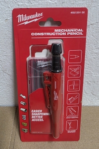 MILWAUKEE-Tiefloch-Baumarker-mit-10-Graphitminen-28-mm