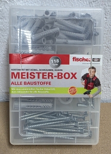 FISCHER-Dbel-Sortiment-Meister-Box-UX-mit-Haken