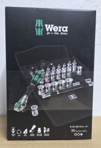 WERA-Speed-Knarren-Satz-38quot-35-teilig-8100-SB-All-In-Zyklop