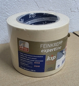 3x-KIP-Feinkrepp-Abklebeband-expertline-30mm-x-50m