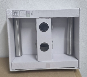 Trgriffgarnitur-Edelstahl-mit-Rosetten-Trdrcker-Set-fr-Innentren