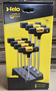 FELO-Sechskant-T-Griff-Schraubenerdreher-Satz-7-teilig