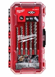 MILWAUKEE-Hammbohrer-Set-MX4-SDS-plus-5-teilig-4932500063